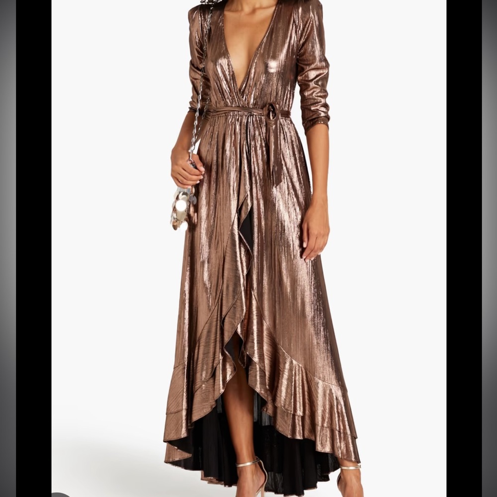 Retrofete Flora Gold Show Stopper Dress 😍